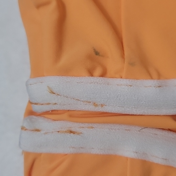 R Collection By Raisin-Orange Sugar Sash Bikini NWT - Picture 11 of 12